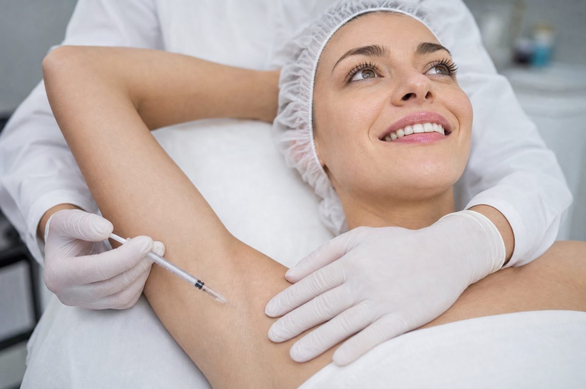 Toxina botulinicǎ pentru hiperhidroză axilară: controlul transpirației excesive